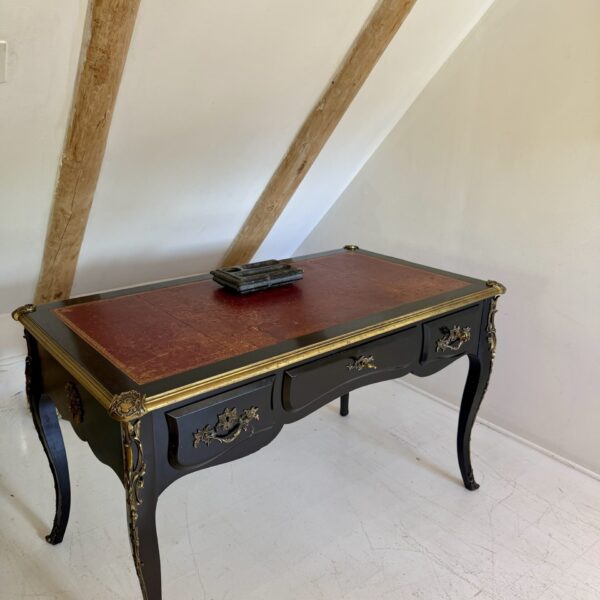 Ebonized desk
