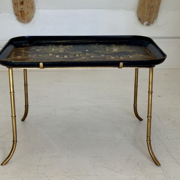 Chinoiserie tray table