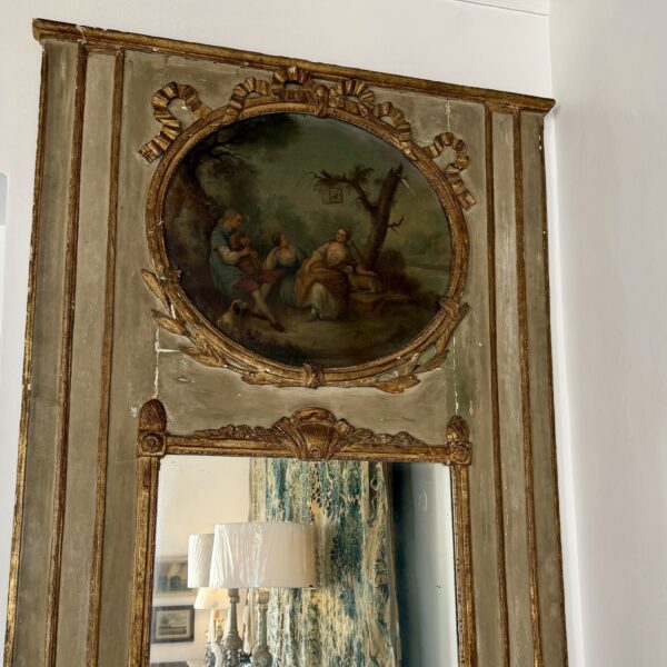 Large Trumeau mirror